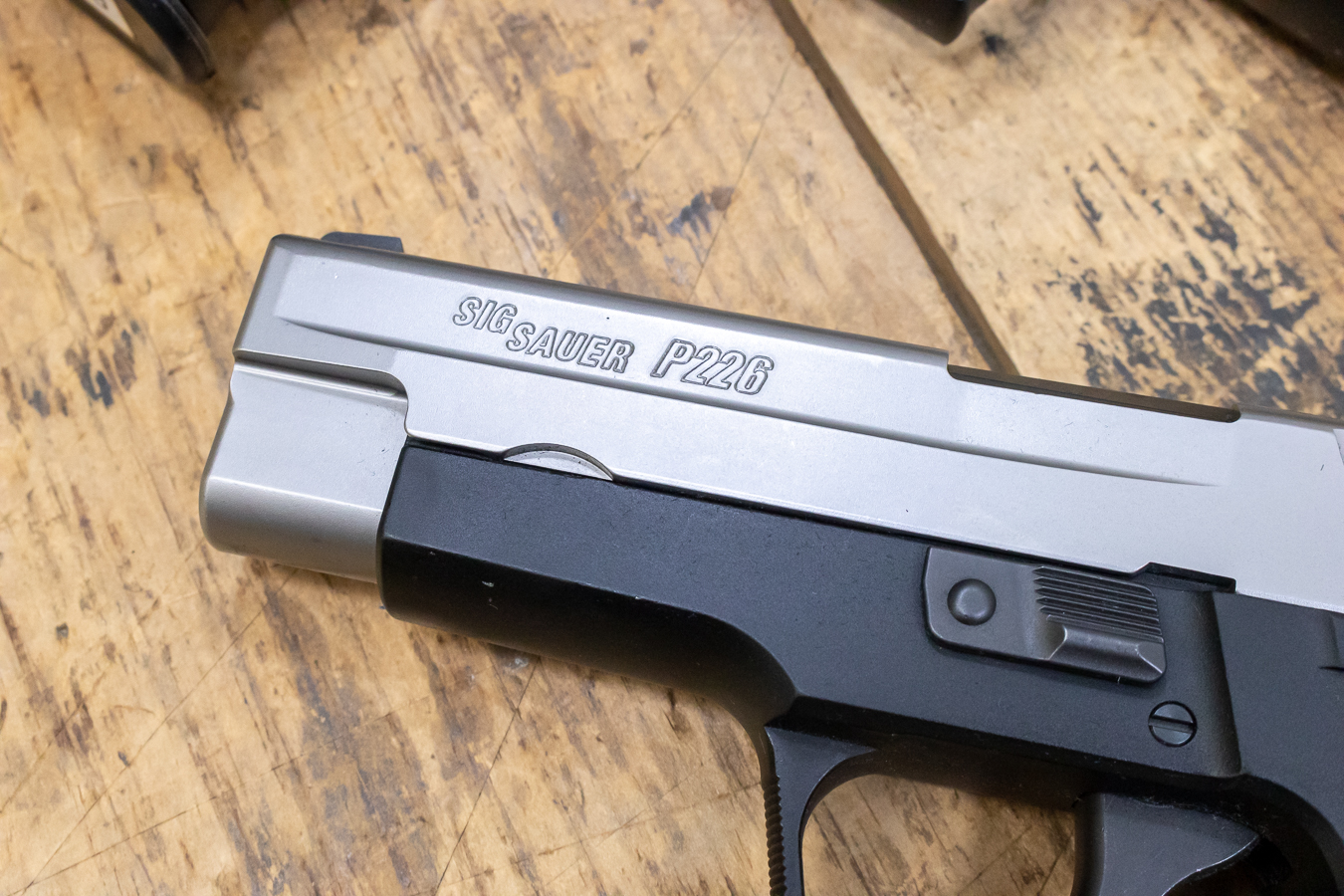 Sig Sauer P226 40 S&W Ohio State Highway Patrol DAK Police TradeIn Pistol (Very Good Condition